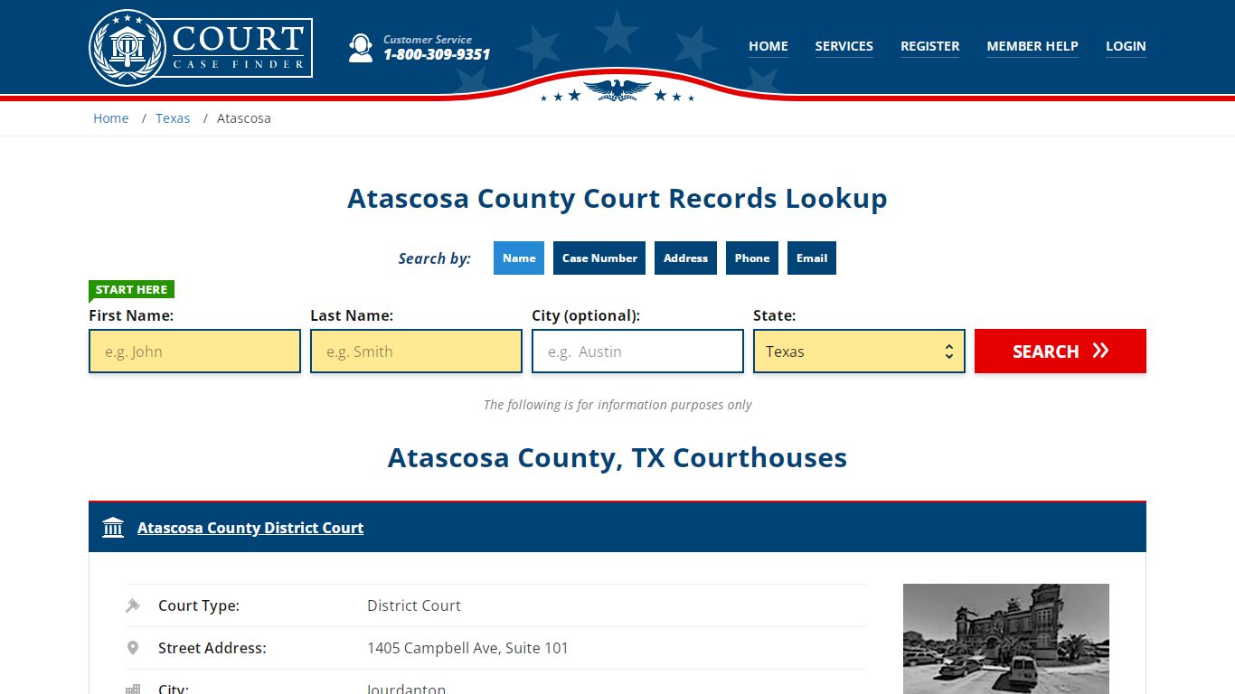 Atascosa County Court Records | TX Case Lookup